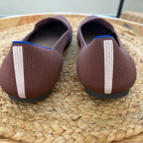 Rothy's Brown Flats Loafer women’s size 11 washable comfortable slip on - Picture 3 of 6